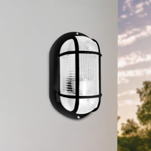 APLIQUE EXTERIOR E27 MAX. 60W NEGRO <b>145760</b>